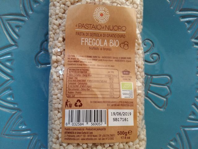 Pasta Fregola Bio 500 gr